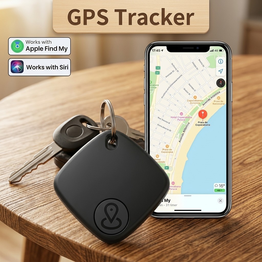 Rastreador GPS Carro Moto Veicular Smart Tag Localizador Discreto Apple Find My Buscar iPhone iOS Anti-roubo