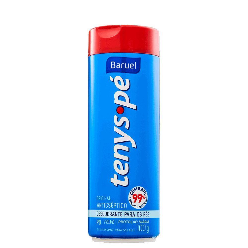 Desodorante Em Pó Para Os Pés Tenys Pé Baruel Original 150ml