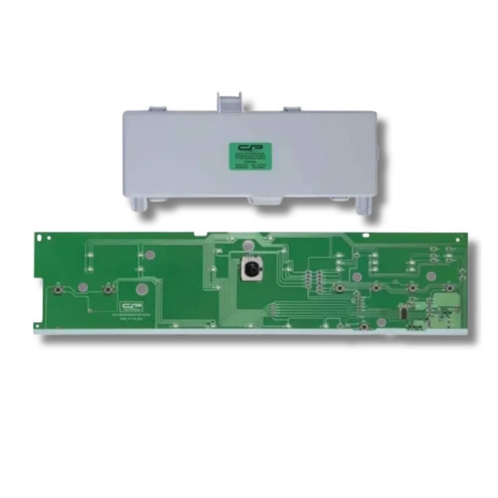 Kit placa de potência + interface compatível com lavadoras Brastemp BWK15 V2 - Bivolt
