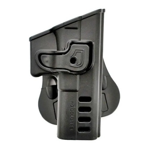 Coldre Só Coldres Glock G17/g19 Gen5 Destro Polímero Preto