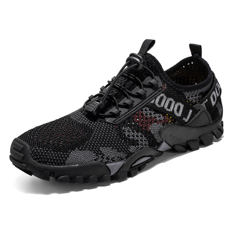 Montanhismo ao ar livre masculino esportes lazer rio rastreamento sapatos praia vadear