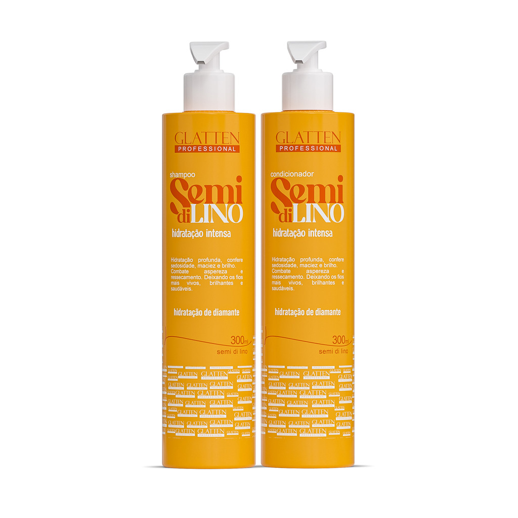Combo Semi Di Lino – Shampoo 300ml + Condicionador 300ml