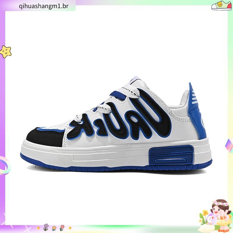 tênis infantil masculino kit tênis infantil masculino Sapatos para meninos, tênis, primavera e outono 2024, cano baixo