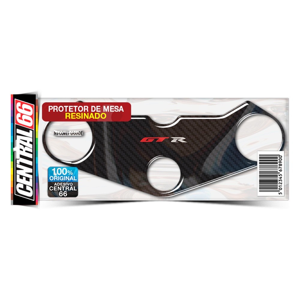 Protetor Mesa Adesivo Resinado Kasinski Comet Gtr 250 2008 Alto Relevo Automotivo Emborrachados