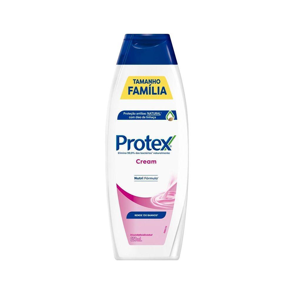 SABONETE PROTEX LIQUIDO ANTIBACTERIANO 650ML CREAM