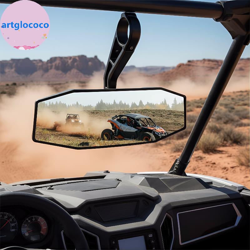 Artglococo Espelho Retrovisor UTV De Campo Amplo Polaris General 1000 XP RZR S 4 570 900 2881540 Fácil Instalação Para T