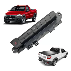Botão Do Pisca Alerta Fiat Strada
