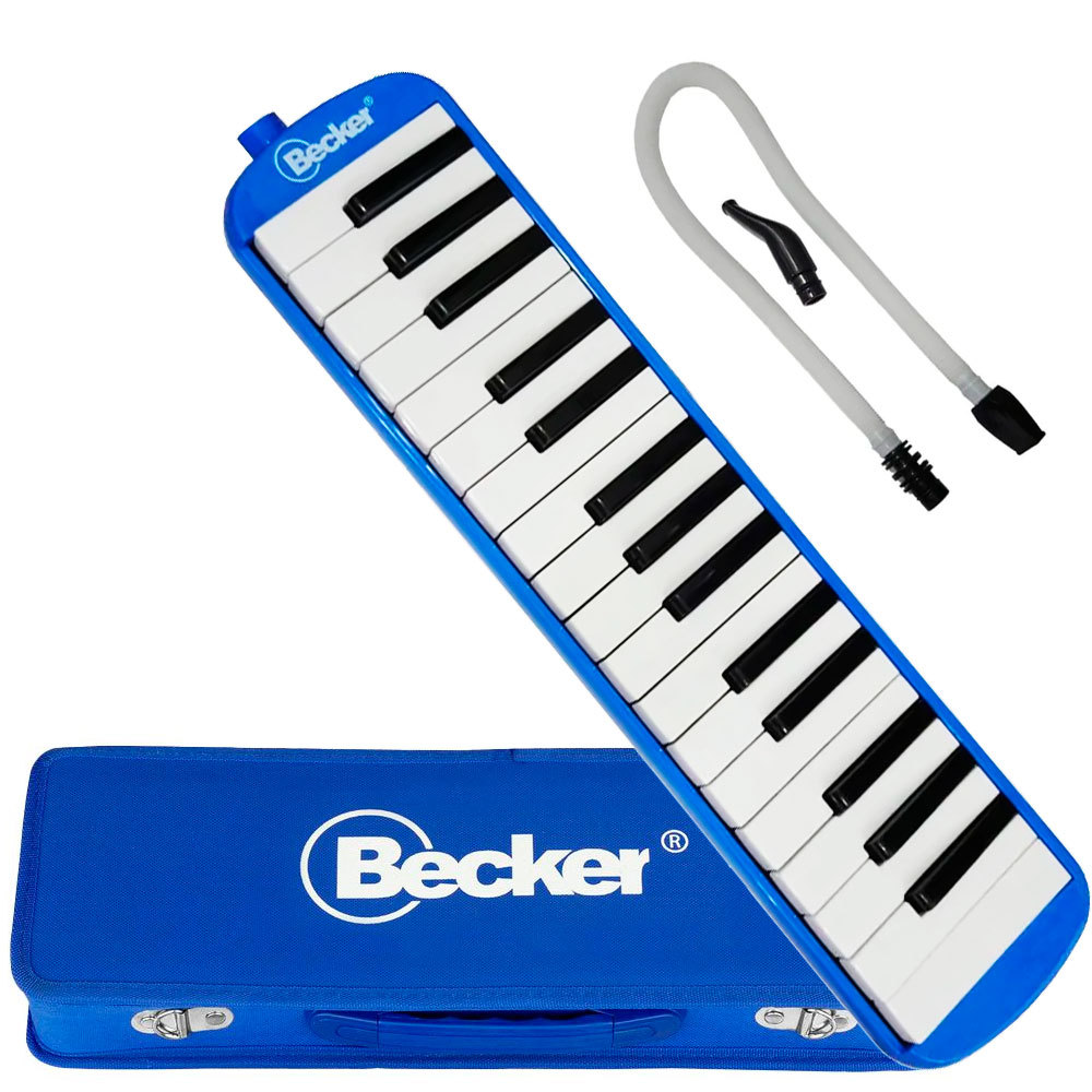 ESCALETA MELÓDICA BECKER 32 TECLAS ME-32 C/ ESTOJO AZUL 30005