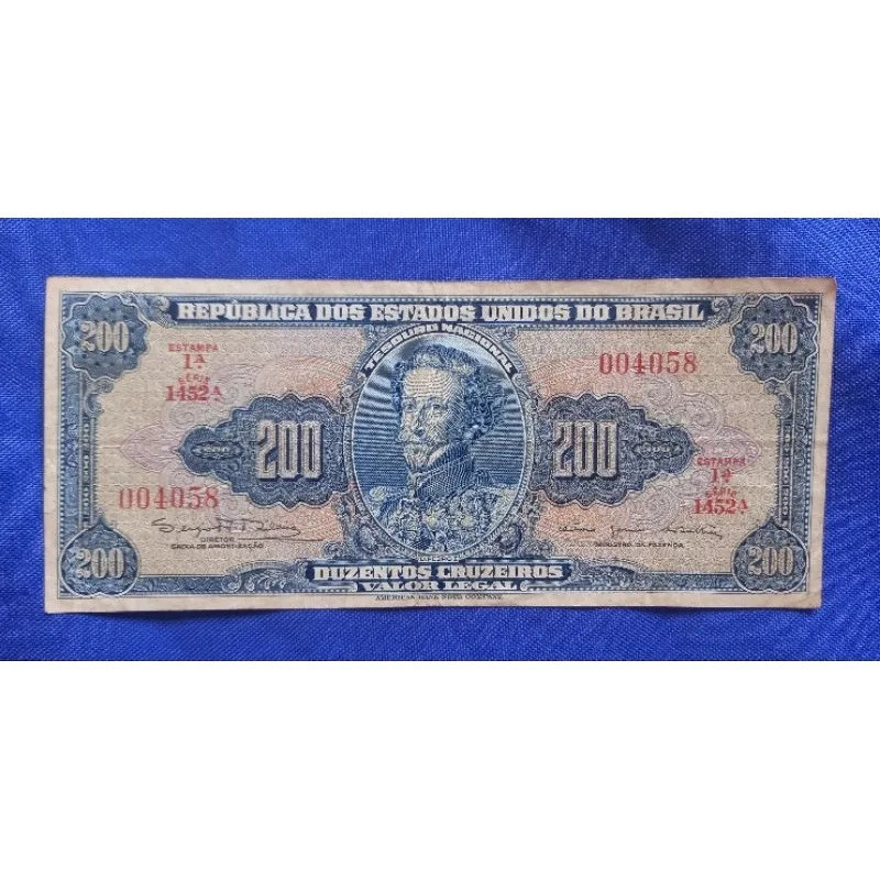 C 043* - 200 Cruzeiros 1964 - Elimatec Moedas Antigas.