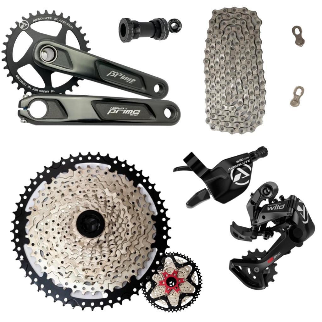 Kit Relação Mtb Grupo Absolute 12v Lançamento 2022 Completo top
