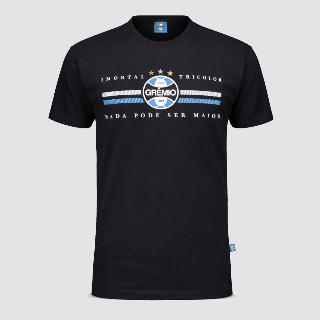 Camisa Grêmio Classic Logo Preta · foto 2
