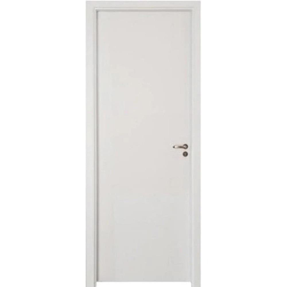 Kit Porta de MDF Pinhal M10/15 Interna, Abertura à Esquerda 213x85 cm, Branco