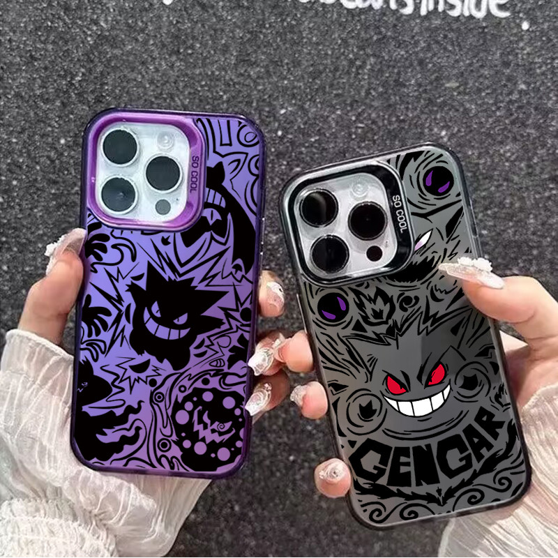 Gengar Capa De Celular De Plástico Para Samsung A57 5G A56 A55 A17 A07 A37 A16 A06 A52 A15 A54 A73 A32 A53 A35 A14 A13 A
