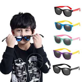 Óculos de Sol para Criança Material Silicone Anti-Raios UV Fashion e Tendência