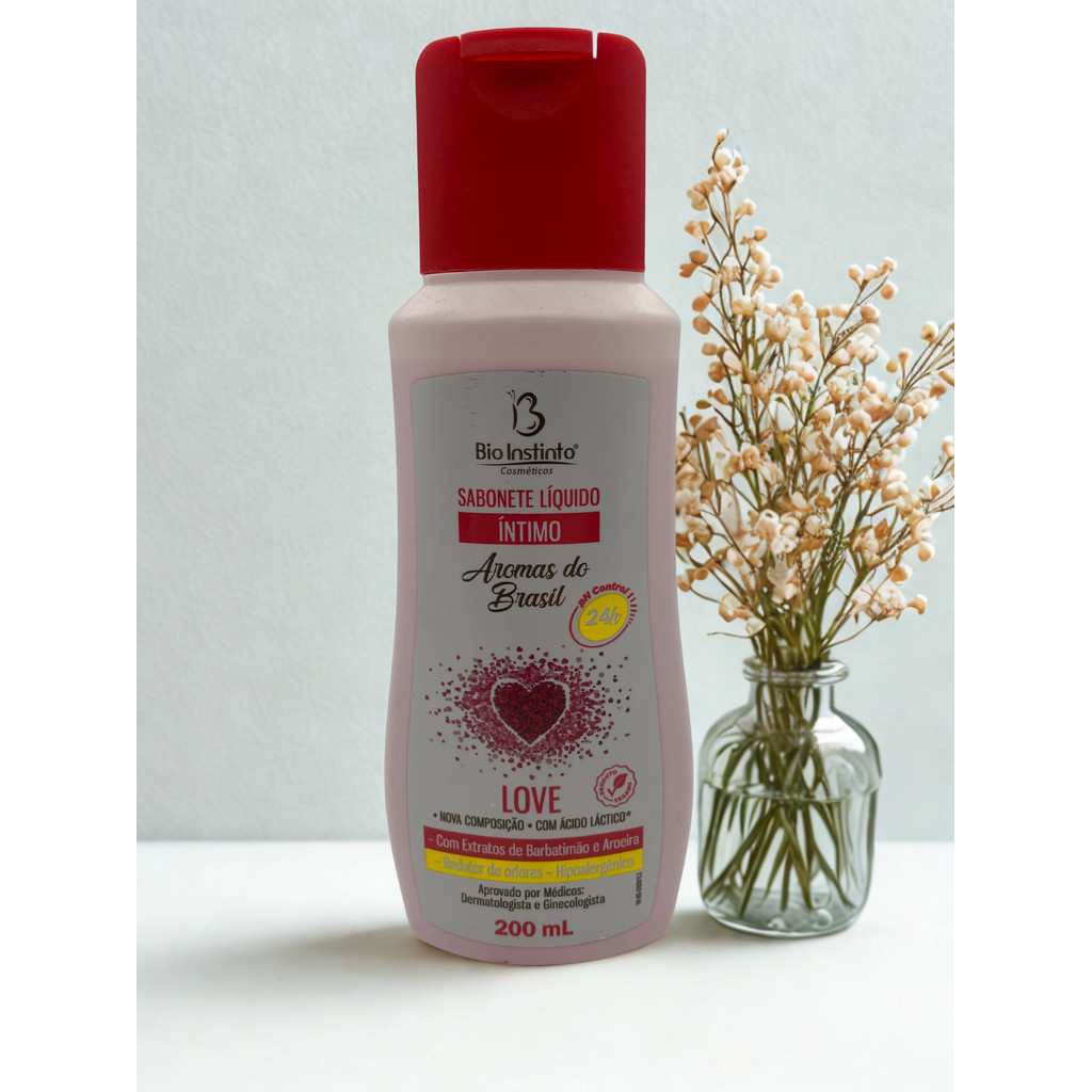 Barbatimão & Aroeira no Cuidado  Diário – Sabonete Love Bio Instinto