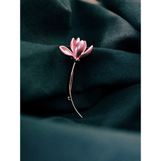 Estilo chinês broche de lótus feminino Cheongsam broche temperamento High-End colarinho pino Retro pino fivela pino aces