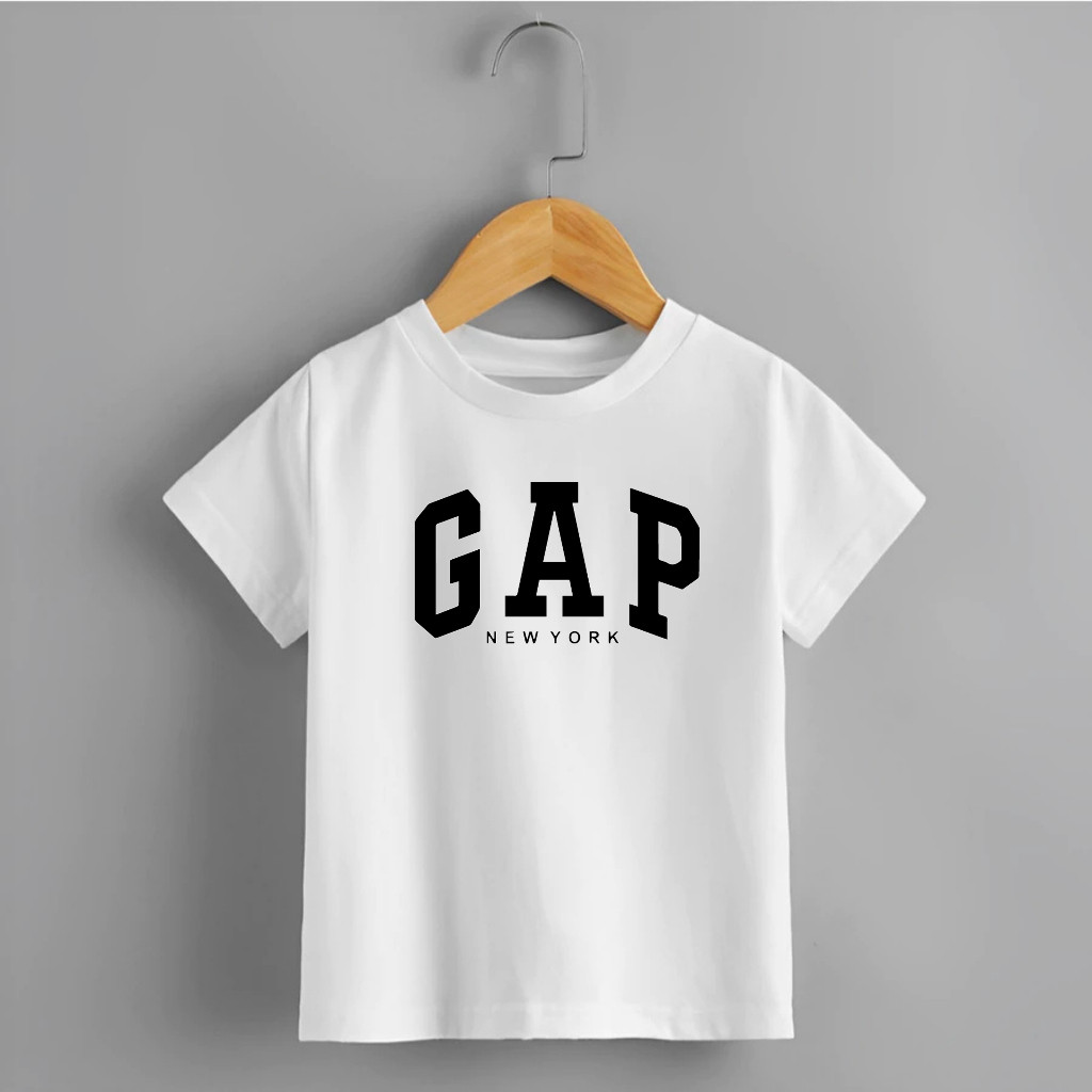 Camiseta Infantil / Juvenil Unissex - Estilosa New York - Camisa 100% Algodâo - Menino/Menina estampado GAP