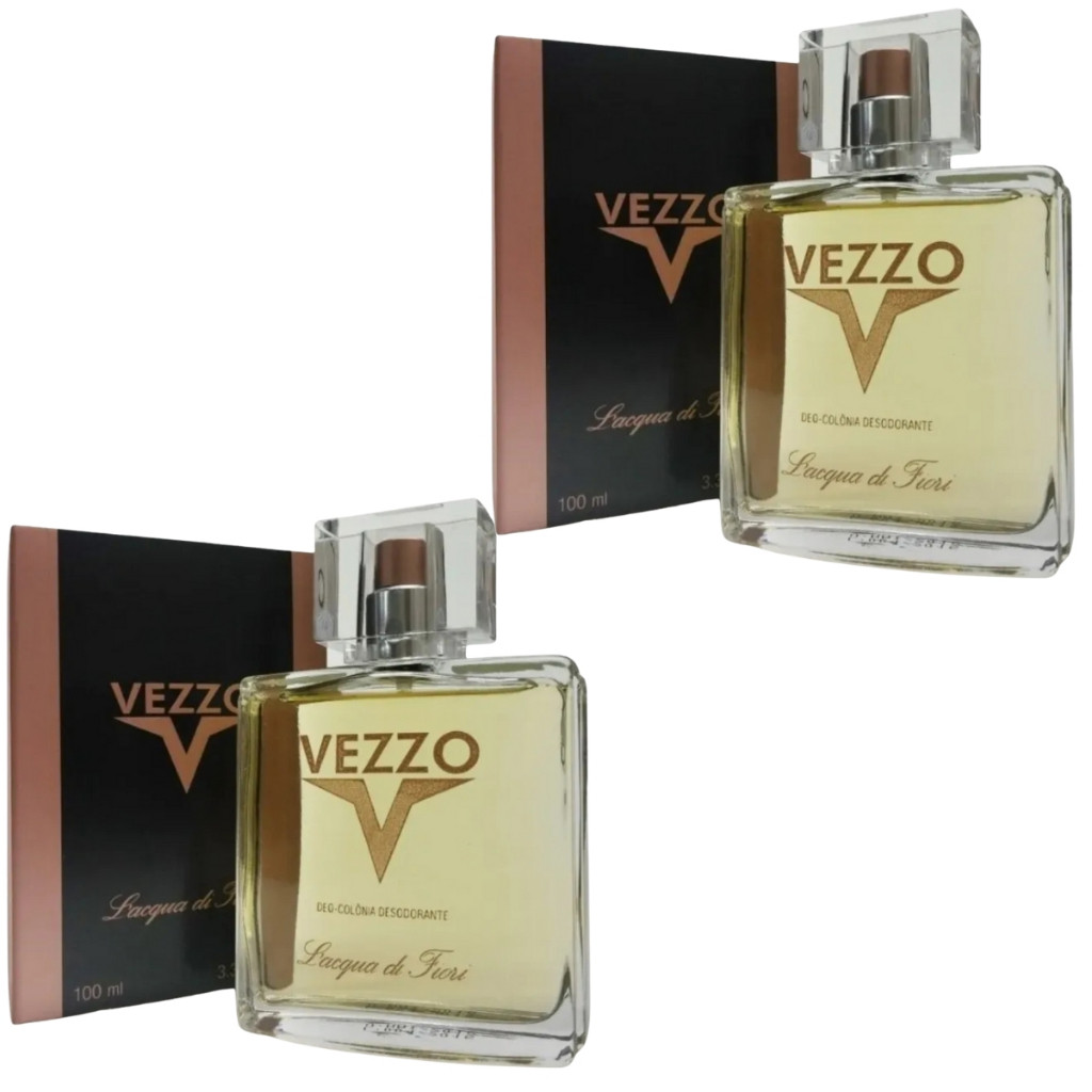 Kit 2 Perfume Masculino Vezzo 100ml - Lacqua di Fiori
