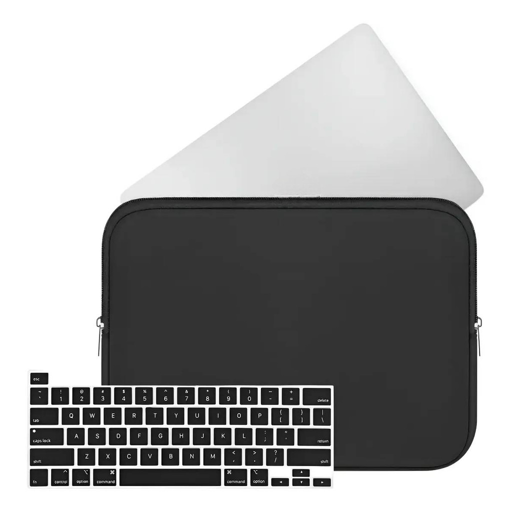Capa + Bag + Pelicula Teclado Compatível Macbook New Pro 13