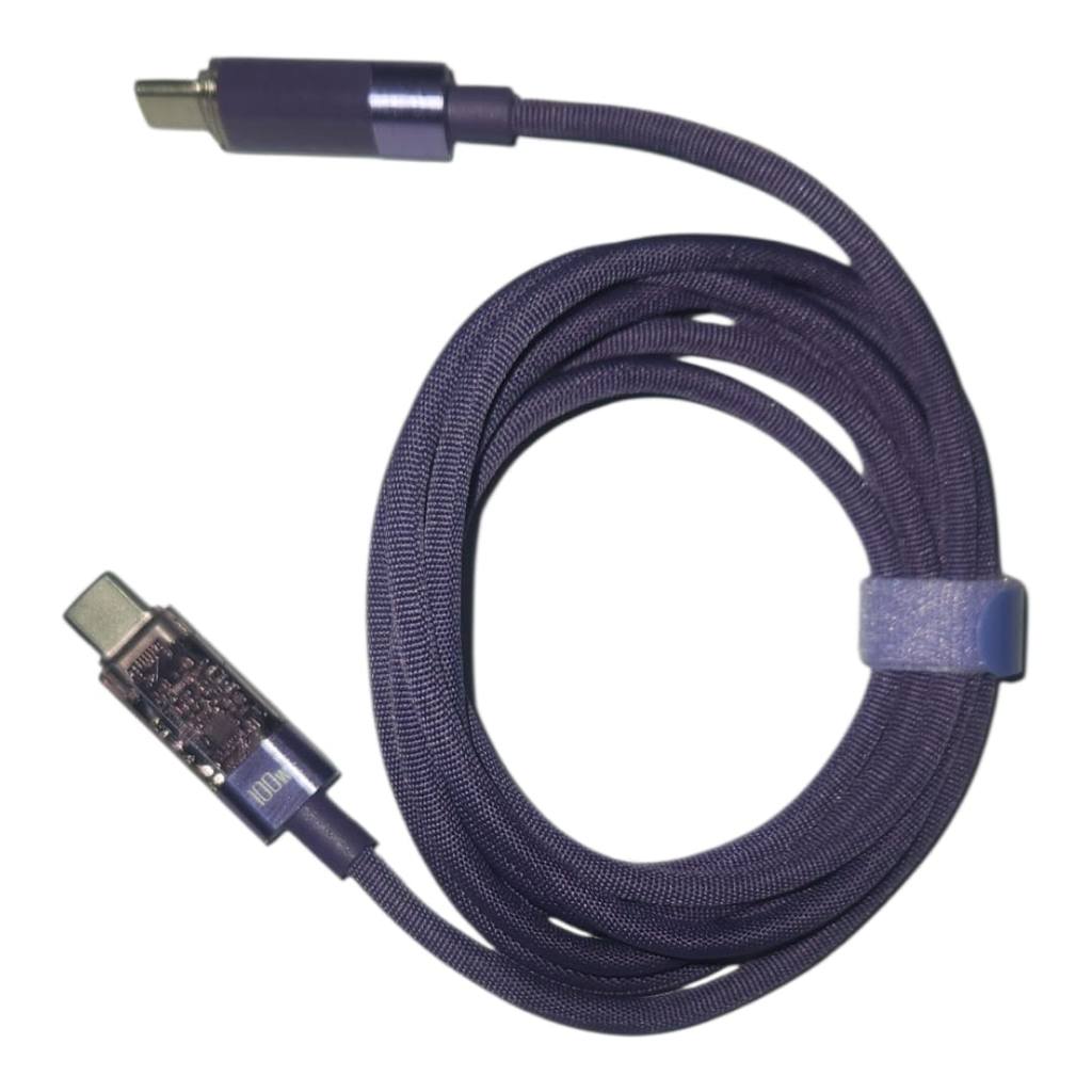 Cabo USB-C display 100W 5A 2 M Cor Roxo PN TXCTT1- ZXDDA0 5