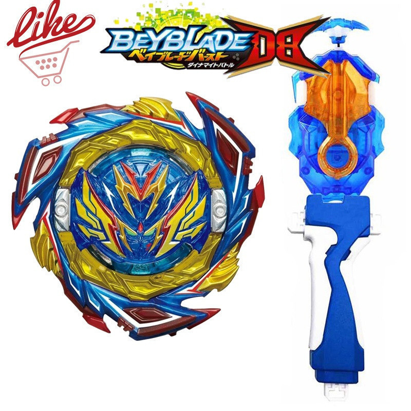 Beyblade Explosão Chama B-187 Salvador Valkyrie DB Dinamite Batalha  Lançador Guiador Conjunto Brinquedos Para Childr