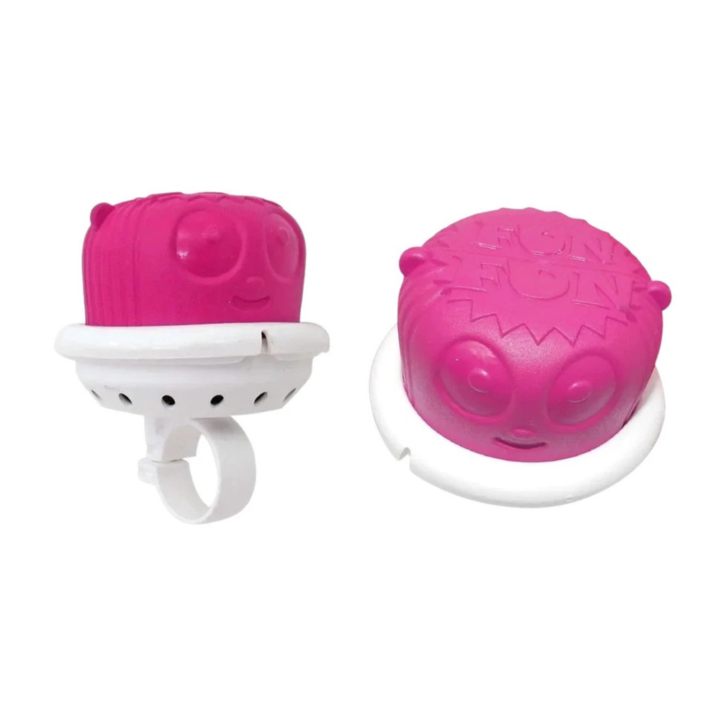 Buzina Colorida Fon Fon New Face Bike Criança Infantil Rosa