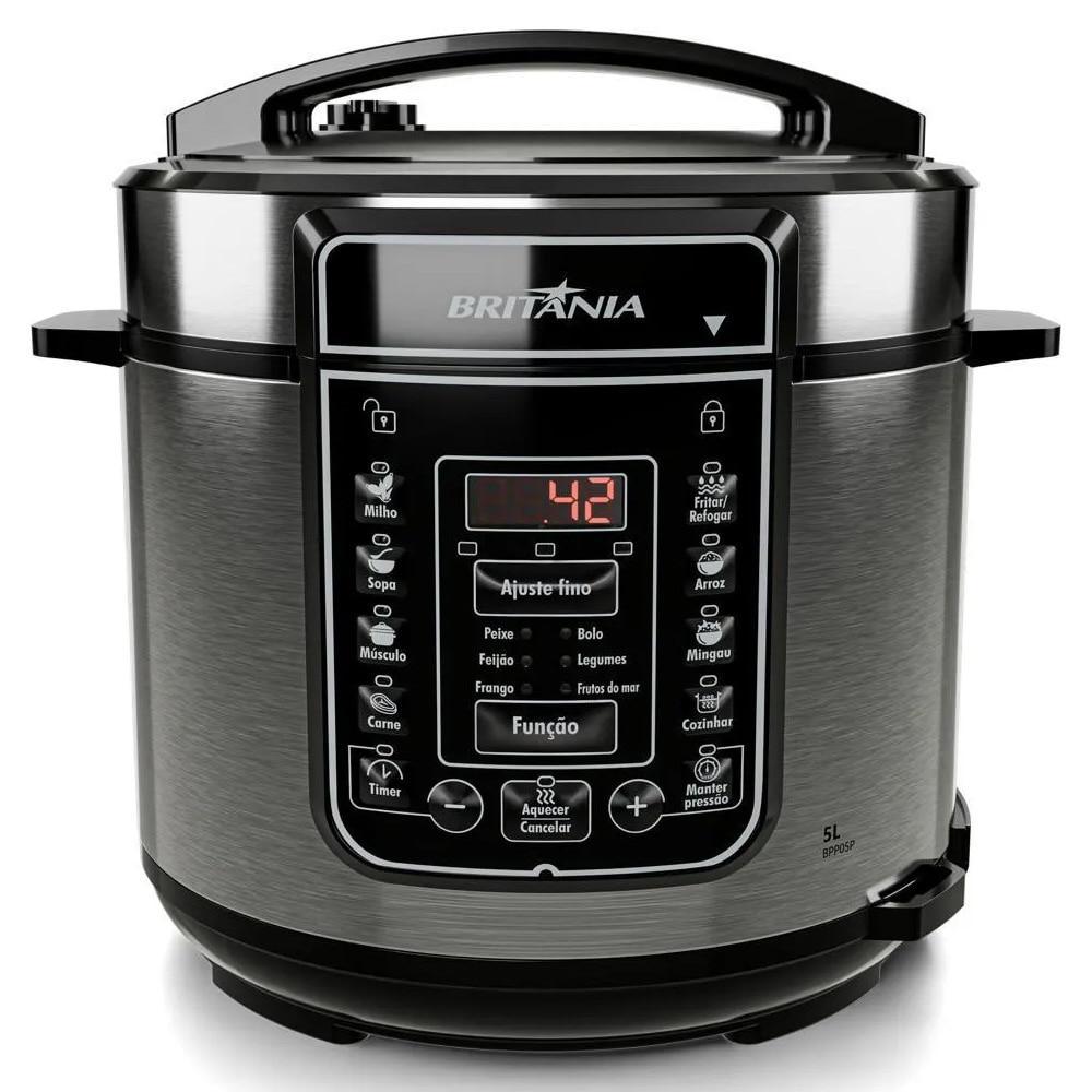 Panela de Pressão Elétrica Britânia BPP05P - 110 Volts