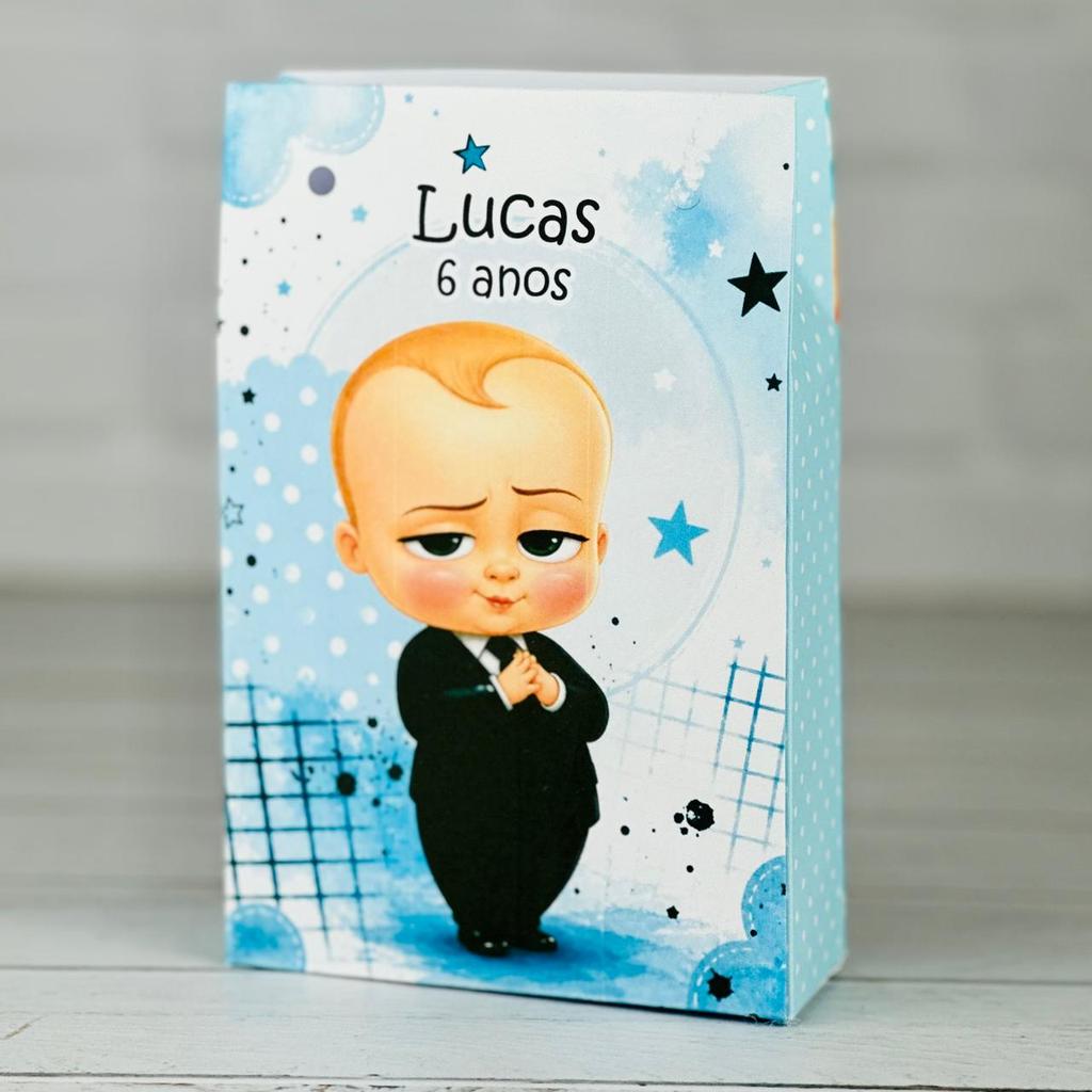 Sacolinha Personalizada Poderoso Chefinho - PEGUE E MONTE Lembrancinha Mimos Festa Aniversário Infantil