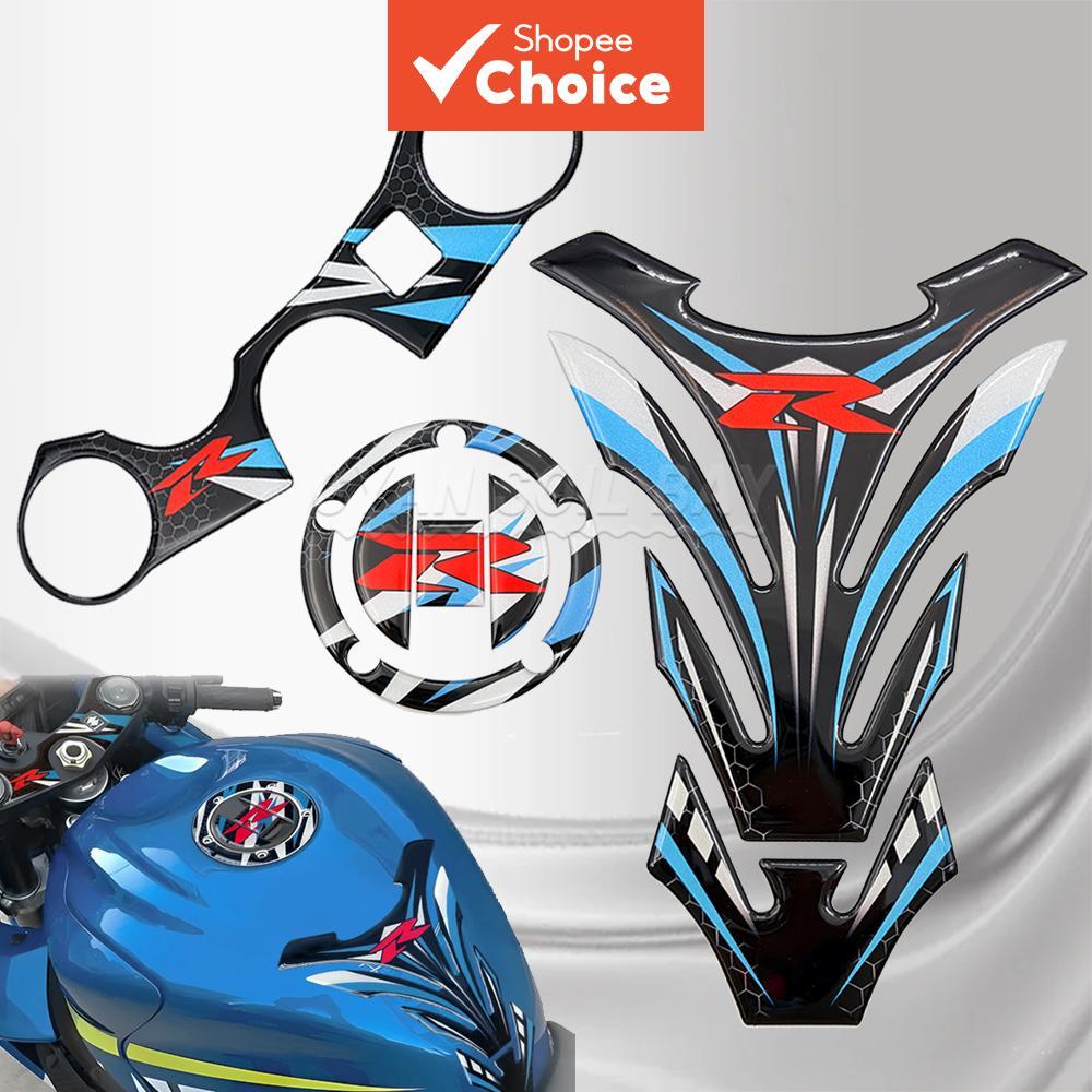 Decalques 3D Para Motos GSXR GSX-R 600 750 1000 K11 K8 K7 Protetor Adesivo de Tanque de Combustível