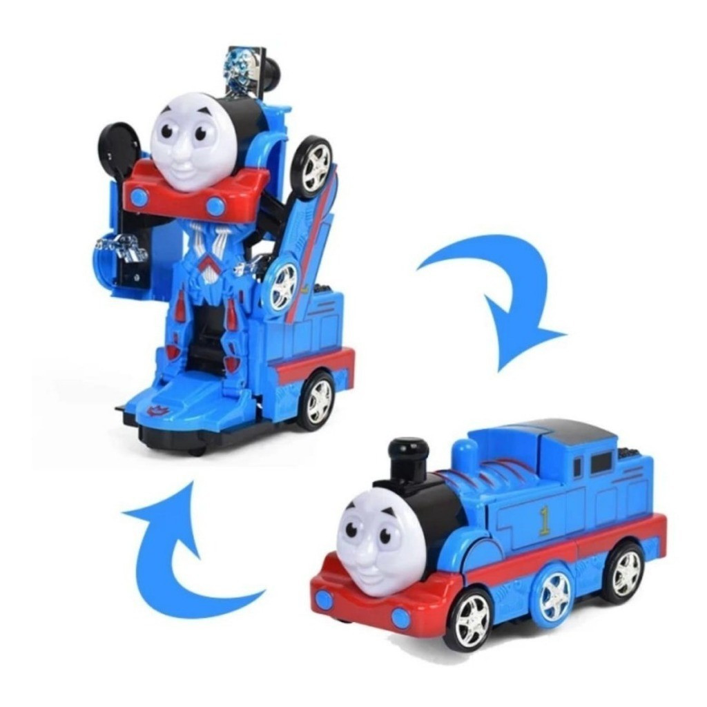 Trem Thomas Transformers 2 Em 1 Brinquedo Musical Com Som E Luzes Trenzinho Tomas