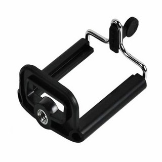 suporte clip u para celular rosca 1/4 para tripe universal