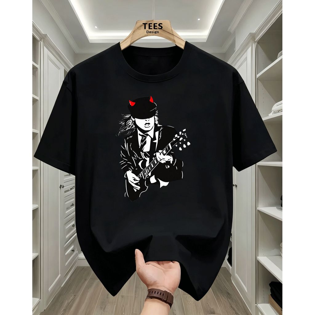 2026 Camiseta Feminina Estampa de Personagem Rock Estiloso Moderno Confortável Moda Feminina Tendência