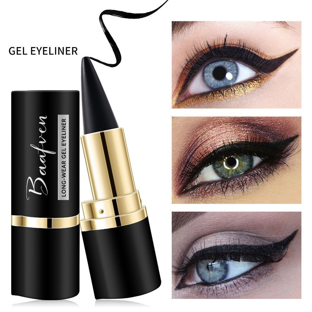 Delineador Preto Mate à Prova d'Água – Secagem Rápida, Fácil de Remover e Presente Perfeito