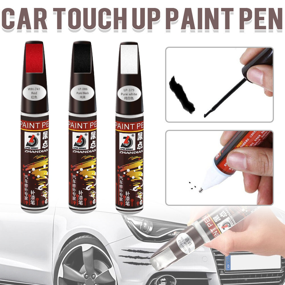 Caneta De Retoque Para Pintura De Carro-Reparo De Arranhões Durável Não Tóxico