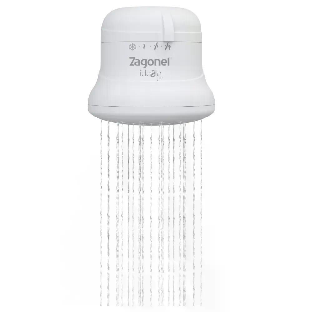 Chuveiro Eletrônica Ideale Zagonel, 6800w, 4 Temperaturas, Branco - 220v em Oferta na Shopee
