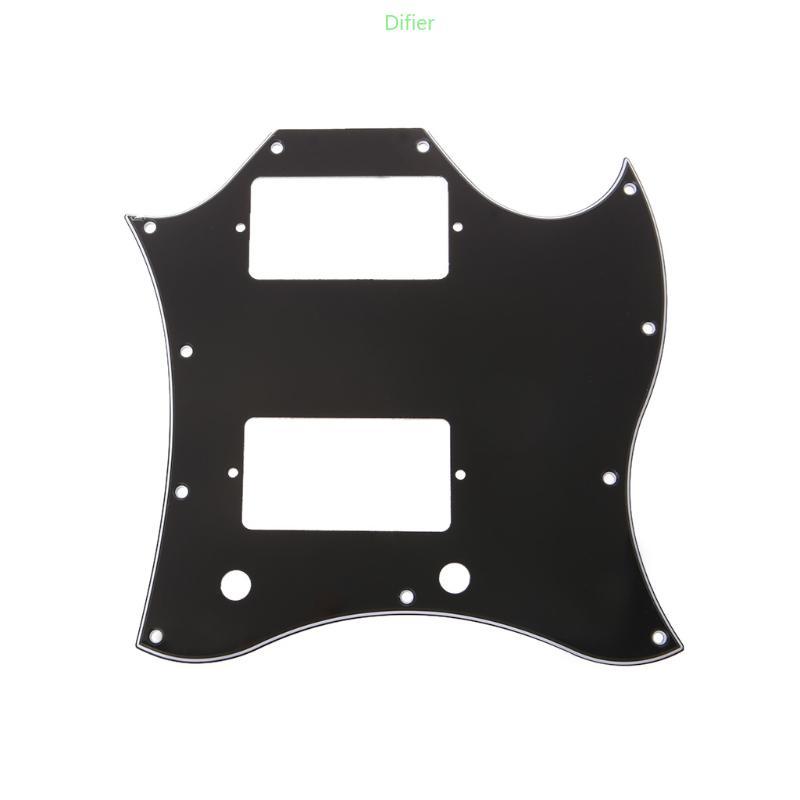 Difier Full Face Pickguard Scratch Plate Para Substituição Peças Guitarra SG