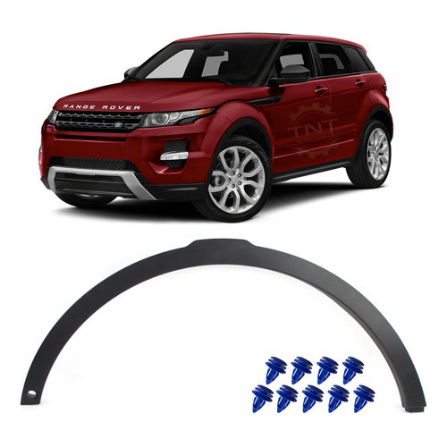 Alargador Moldura Friso Aplique Paralama Dianteiro Esquerdo Evoque 2011 a 2018 Com Furo