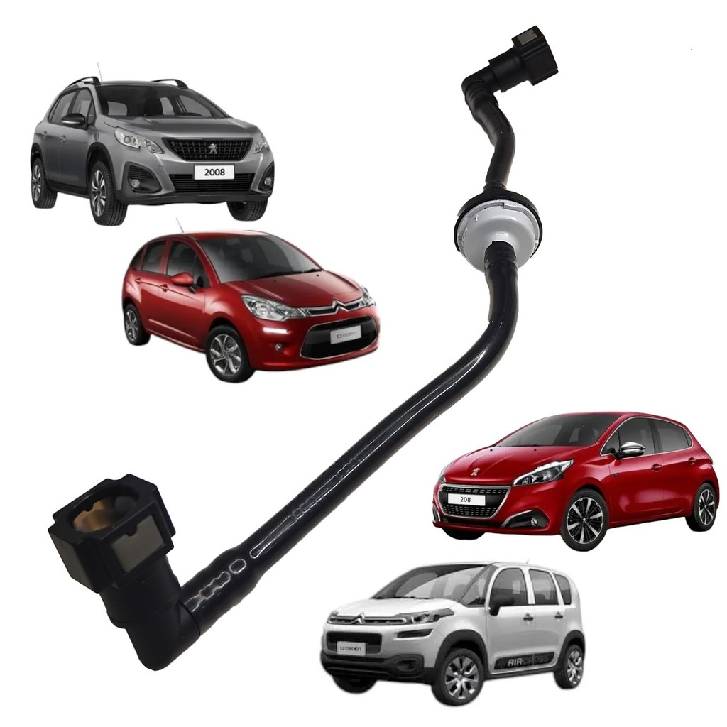 Mangueira Válvula Servo Freio Hidrovácuo Citroen Air Cross C3 Peugeot 208 2008 1.6 16V EC5