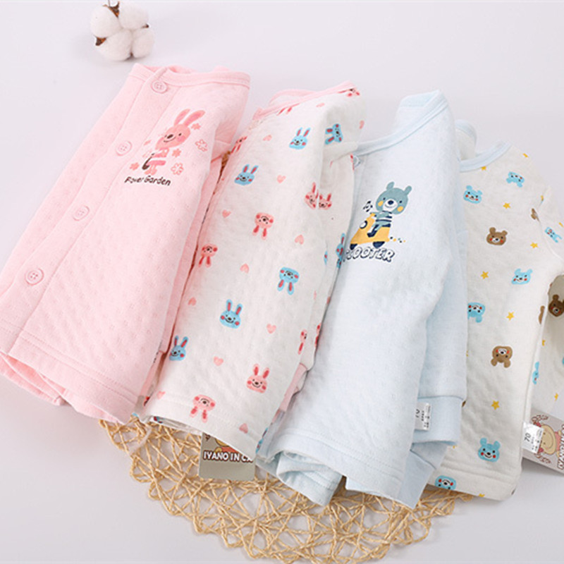 2 peças comércio exterior primavera outono inverno ar algodão meninos meninas bebês crianças puro algodão bebê Cardigan 
