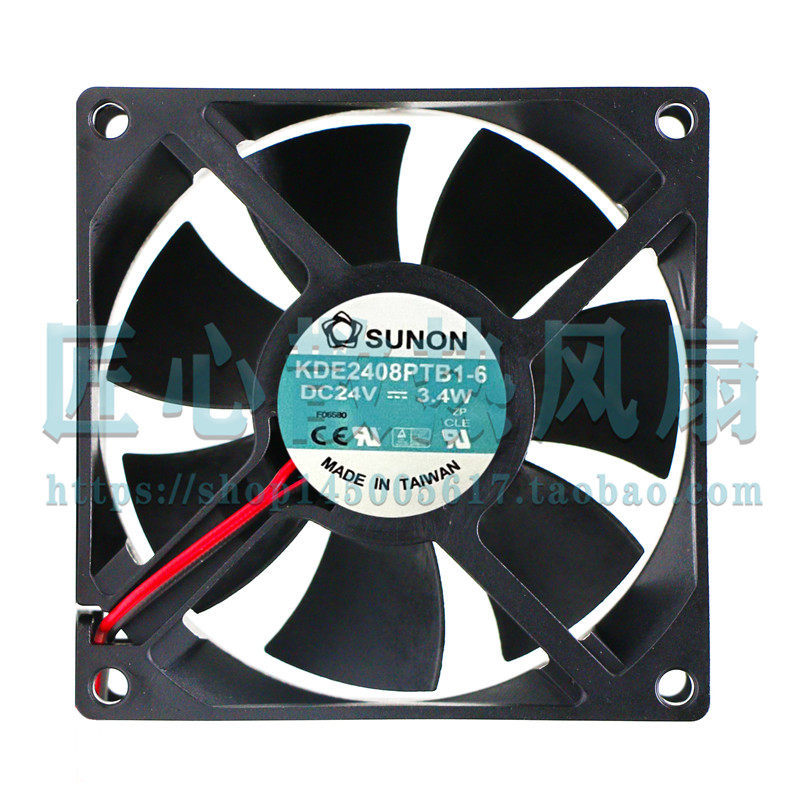 Jianzhun KDE/KD/PMD/2408PTB3-6/PTV1/PTS3-6/PTB1-6A A 8025 24V Ventilador