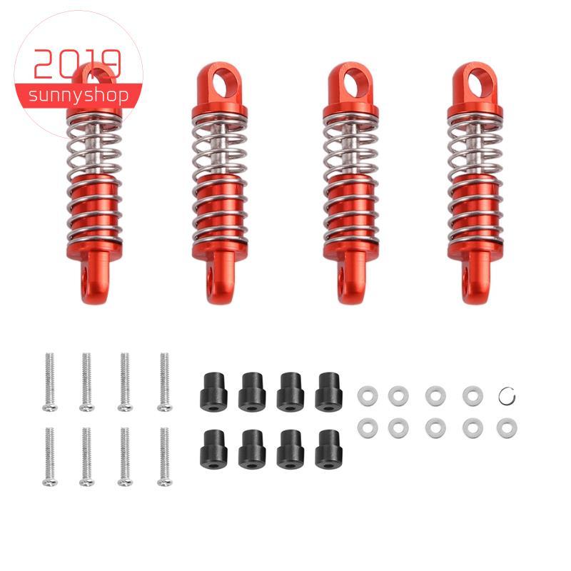 [Bestseller S] 4 Unidades De Amortecedor De Liga Tipo Preenchido Com Óleo Para Carro Modelo De Hobby Rc 1/28 K969 K989 P