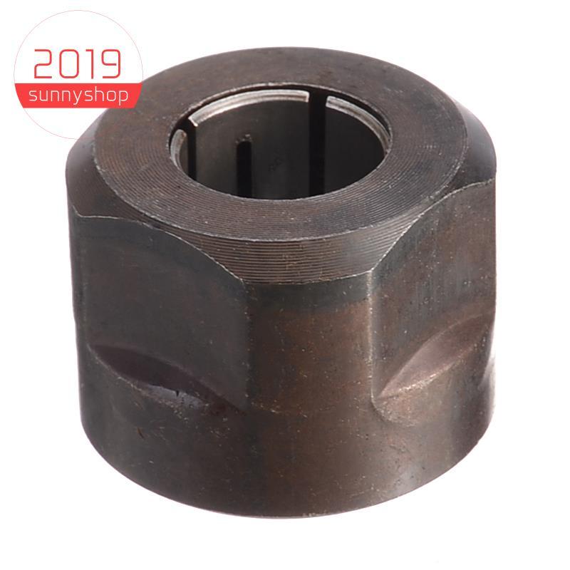 [Bestseller S] 1 Peça De Roteador De Mergulho Com Porca De Pinça De Metal Preto 12.7 Mm De Diâmetro Do Furo Central 22.5