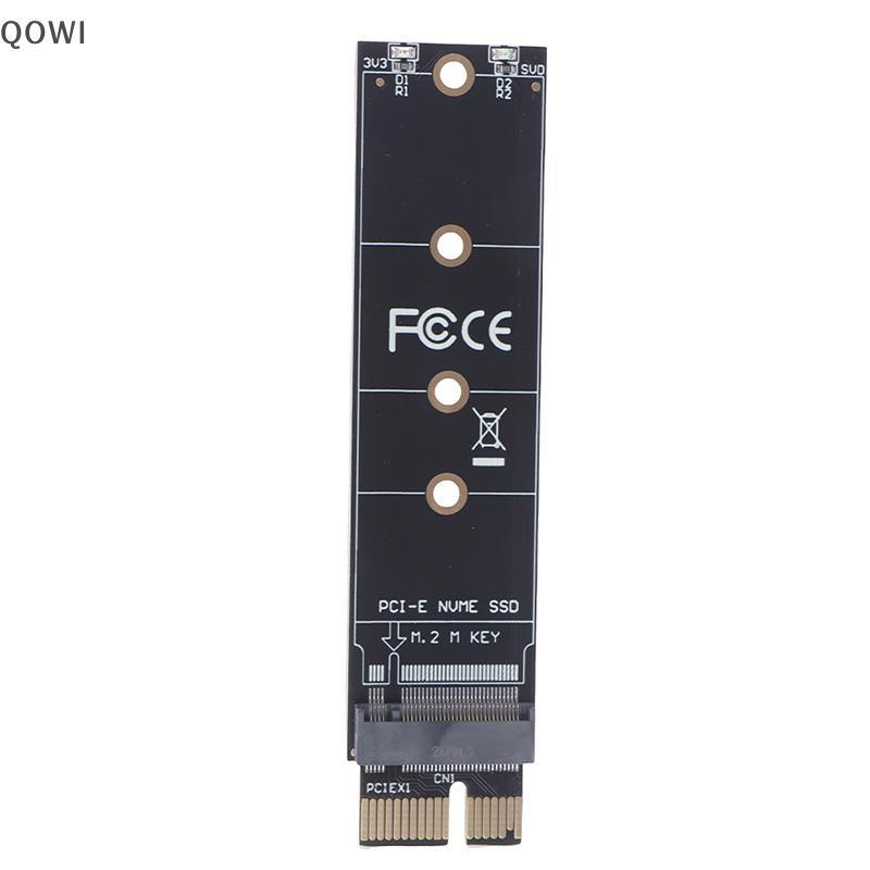 Adaptador qo PCIE Para M2 NVMe SSD M2 X1 Raiser PCI-E Express M Conector De Chave Unidade De Estado Sólido Interna br