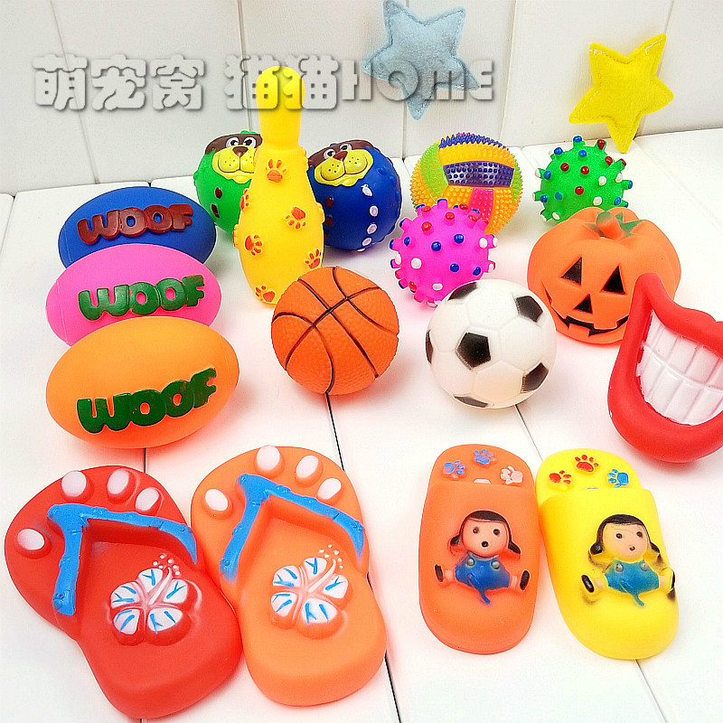 Engraçado animal de estimação vinil brinquedo filhote de cachorro Teddy Poodle Pomeranian Bichon brinquedo voz Molar