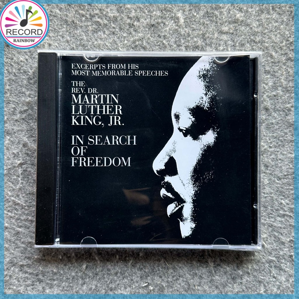 The Rev. Dr. Martin Luther King Jr In Search Of Freedom Original CD Album [Lacrado] Brand New 1Z08066 ZK