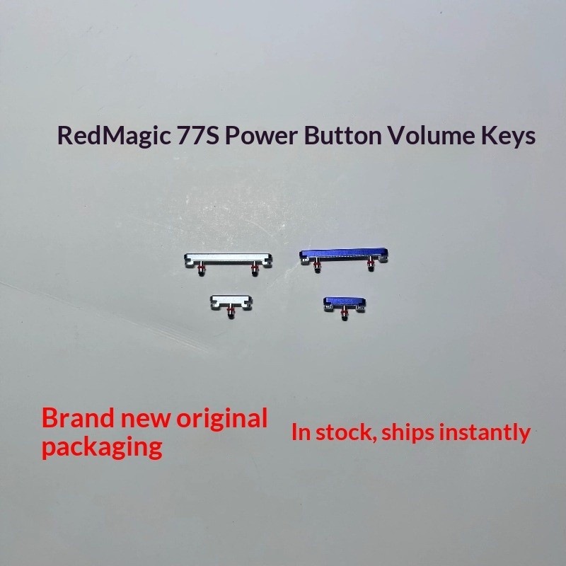 1 Conjunto Adequado Para ZTE Nubia Red Magic 7/7S 7Pro/7SPro Ligar Volume Chave Lateral Cima/Baixo Botão