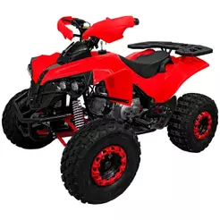 Quadriciclo Atv 125cc Gasolina P Elétrica com Ré 0 km Freio a Disco 4T - TATV125 - Vermelho