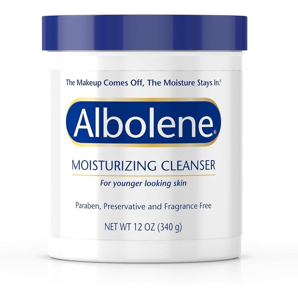 Bálsamo Hidratante e Removedor de Maquiagem Albolene - Creme Facial Sem Fragrância para Limpeza e Hidratação - Cuidado d