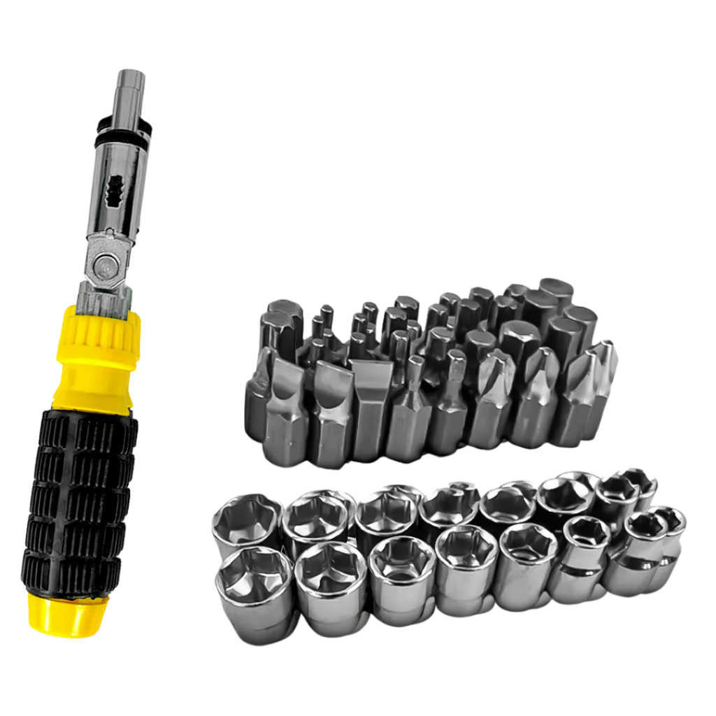 Kit Chave De Impacto Manual Reversível 38 Peças Com Maleta Para Mecânica LWJ-140 · foto 2