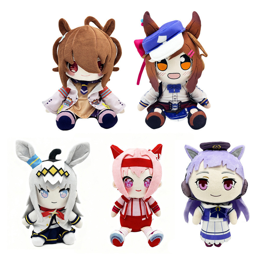 UmaMusume Pretty Derby Plush , Agnes Tachyon Brinquedos De Pelúcia Haru Urara Boneca Oguri Cap Plushie Matikanetannhhaus
